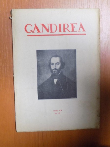 REVISTA GANDIREA , ANUL VII , NR. 12 , DECEMBRIE 1927
