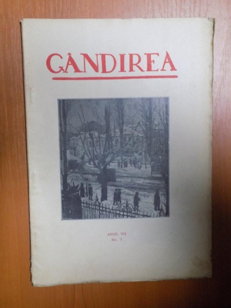 REVISTA GANDIREA , ANUL VII , NR. 2 , FEBRUARIE 1927