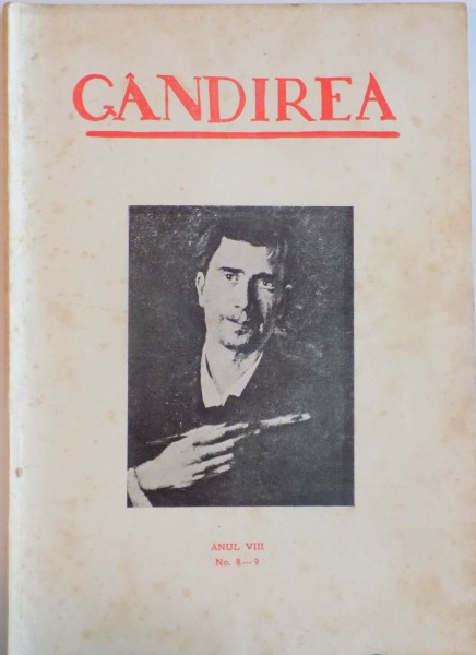 REVISTA GANDIREA, ANUL VIII, NR. 8-9, AUGUST - SEPTEMBRIE 1928