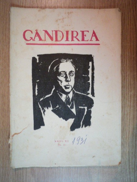 REVISTA GANDIREA ANUL XI , NR 11 , 1931