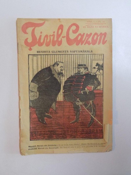 REVISTA GLUMEATA SAPTAMANALA TIVIL-CAZAN , ANUL I , NR. 16