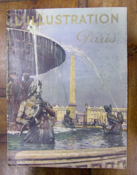 REVISTA L'ILLUSTRATION - NUMAR TEMATIC DEDICAT ORASULUI PARIS (1938)