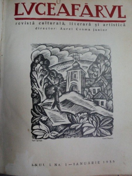 REVISTA LUCEAFARUL   -ANUL I   - 1935  TIMISOARA