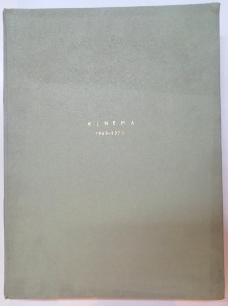 REVISTA LUNARA CINEMA, ANUL VII-VIII, 1969-1970
