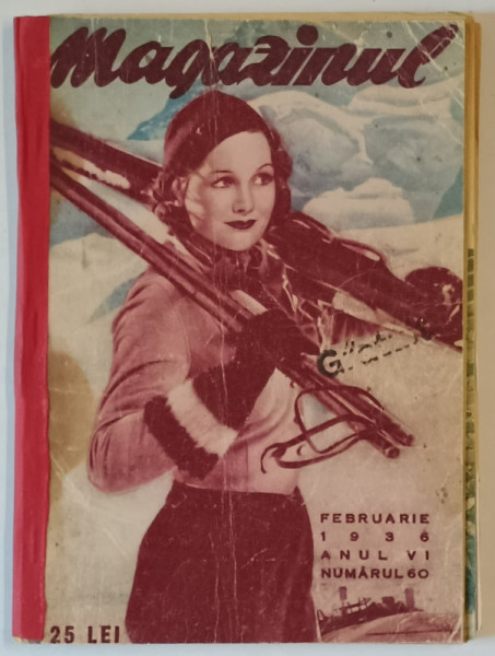 REVISTA ' MAGAZINUL ' , ANUL VI , NUMARUL 60 , 1936 * COTOR REFACUT
