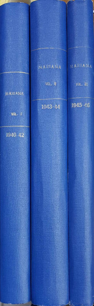 Revista 'Mariana', colectia pe anii 1940 - 46