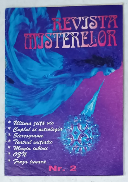 REVISTA MISTERELOR , NR. 2 , ANII '90