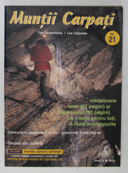 REVISTA '' MUNTII CARPATI '' , ANUL IV , NR. 21 , 2000