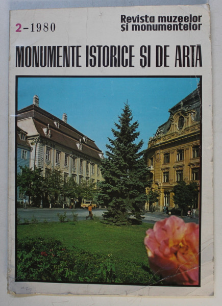 REVISTA MUZEELOR SI MONUMENTELOR  - MONUMENTE ISTORICE SI DE ARTA , NR.  2 , 1980