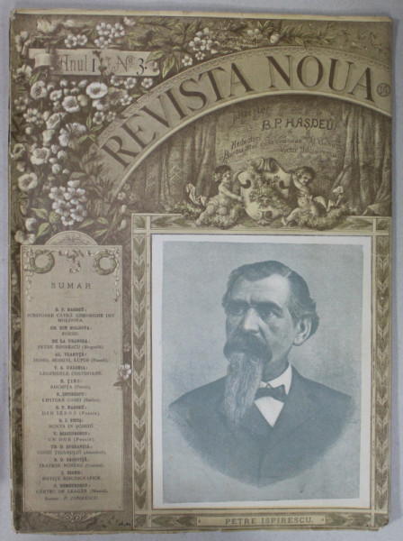 REVISTA NOUA , DIRECTOR B.P. HASDEU , ANUL I , NR. 3 , 15 FEBRUARIE , 1888