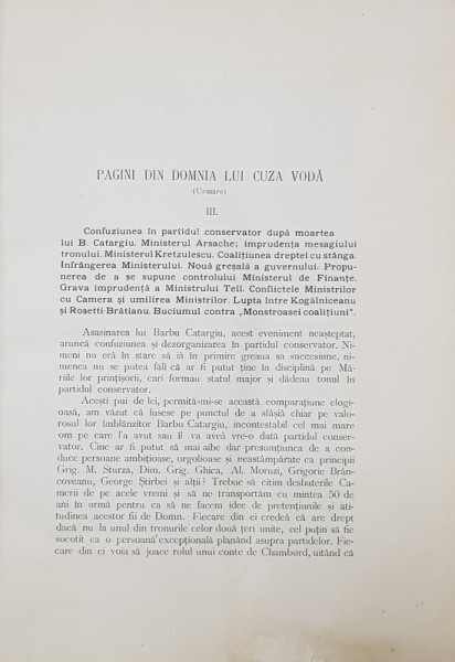 REVISTA PENTRU ISTORIE , ARHEOLOGIE SI FILOLOGIE , director EM. E. KRETZULESCU , VOLUMUL  XIII , 1912 , LIPSA PAGINA DE TITLU *