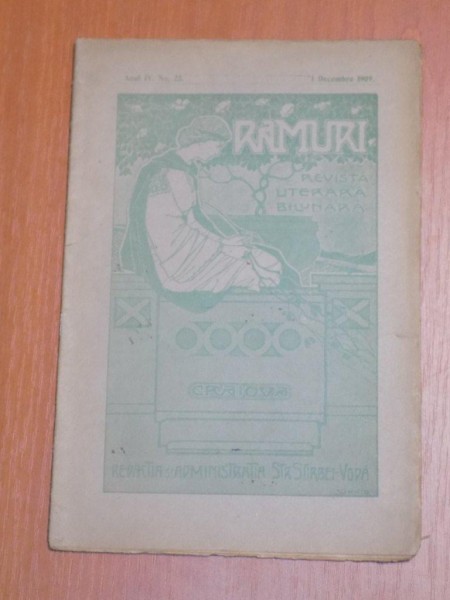 REVISTA RAMURI , ANUL IV , NR. 23 , DECEMBRE 1909