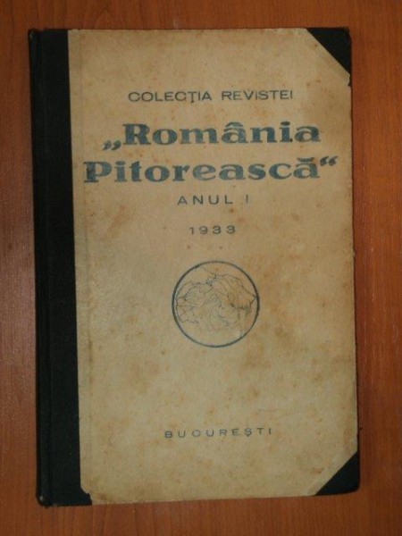 REVISTA "ROMANIA PITOREASCA",ANUL I ,1933