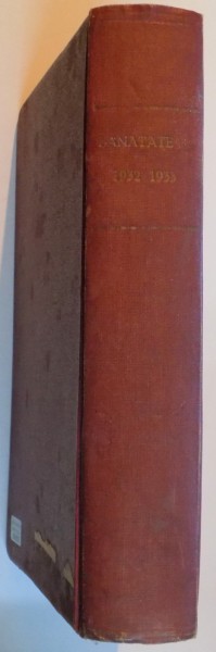 REVISTA SANATATEA SI ''VIATA FERICITA'', 1932-1933