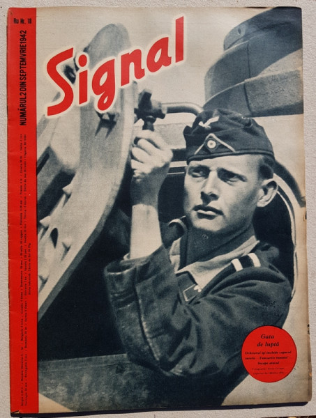 REVISTA ' SIGNAL ' , EDITIE IN LIMBA ROMANA, NR. 18, SEPTEMBRIE 1942