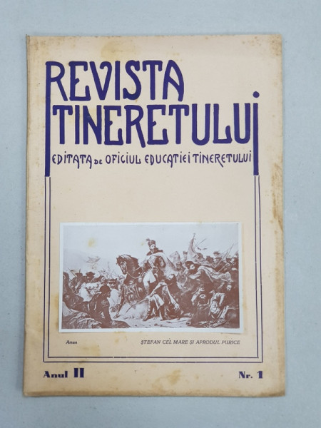 REVISTA TINERETULUI, ANUL II, NR. 1, 25 IANUARIE 1944