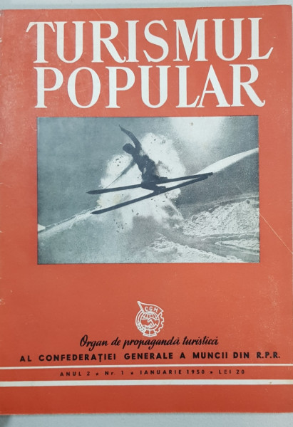 REVISTA 'TURISMUL POPULAR', ANUL 2, IANUARIE-DECEMBRIE 1950