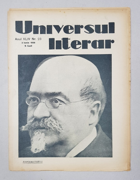 REVISTA 'UNIVERSUL LITERAR', ANUL XLIV, NR. 23, 3 IUNIE 1928