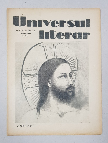 REVISTA 'UNIVERSUL LITERAR', ANUL XLV, NR. 14, 31 MARTIE 1929