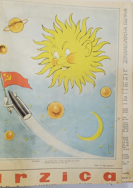 REVISTA '' URZICA '' , CARICATURI DE : EUGEN TARU , MATTY , NELL COBAR , M. GION , A. POCH , ADRIAN ANDRONIC SI ALTII ,  COLEGAT DE 30 DE NUMERE DIN  ANII 1959-1960