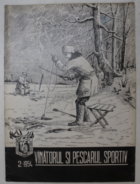 REVISTA VINATORUL SI PESCARUL SPORTIV , ANUL VI , NUMARUL 2 , 1954