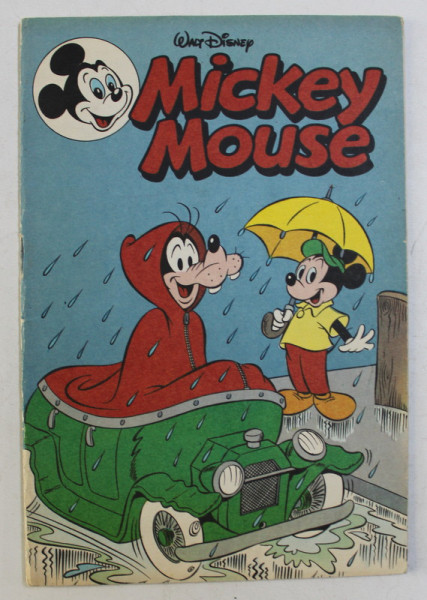 REVISTA WALT DISNEY , MICKEY MOUSE ( POLITISTUL - SEF )