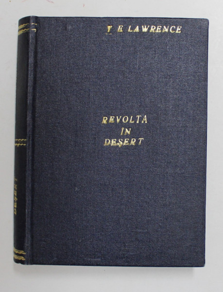 REVOLTA IN DESERT de COLONEL T.E LAWRENCE , 1940