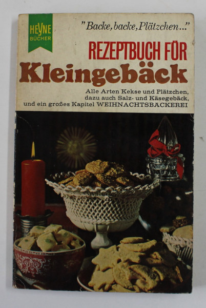 REZEPTBUCH FUR KLEINGEBACK , von ILSE FROIDL , 1967