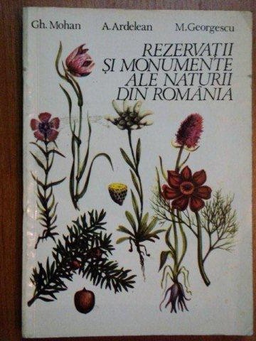 REZERVATII SI MONUMENTE ALE NATURII DIN ROMANIA de GH. MOHAN , A. ARDELEAN , M. GEORGESCU * PREZINTA HALOURI DE APA