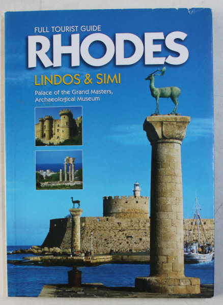 RHODES LINDOS and SIMI - FULL TOURIST GUIDE , 1996
