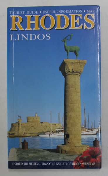 RHODES , LINDOS , TOURIST GUIDE , USEFUL INFORMATION , MAP , ANII  ' 2000