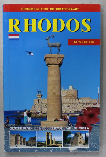 RHODOS , GHID DE CALATORIE IN LIMBA OLANDEZA , 2012