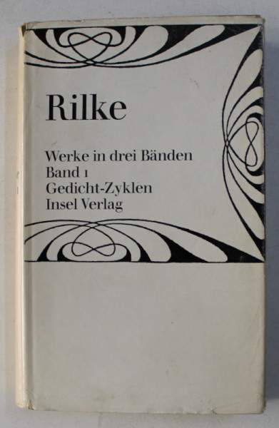 RILKE - WERKE , BAND I - GEDICHT - ZYKLEN , 1966