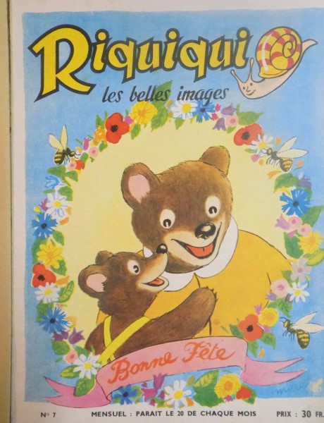 RIQUIQUI , LES BELLES IMAGES , LA PUCE