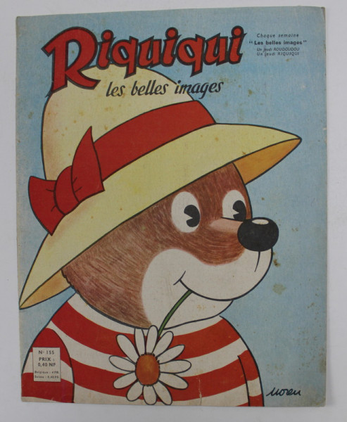 RIQUIQUI , LES BELLES IMAGES , NO. 155 , JUILLET  , 1962