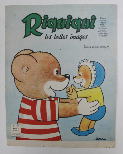 RIQUIQUI , LES BELLES IMAGES , NO. 197  , FEVRIER , 1964