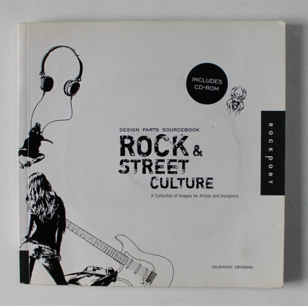 ROCK and STREET CULTURE - DESIGN PARTS SOURCEBOOK , 2008 , CONTINE CD *