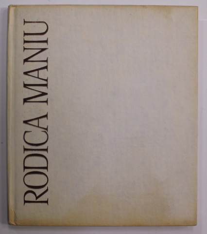 RODICA MANIU de VIORICA ANDREESCU , 1987  , DEDICATIE *