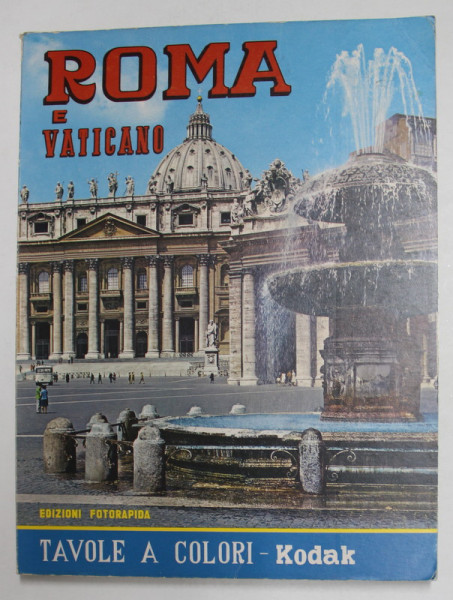ROMA E VATICANO , di G.P.  MERCURI , 1971