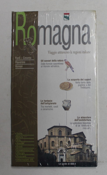 ROMAGNA  - VIAGGIO ATTRAVERSO LE REGIONI ITALIANE , GHID TURISTIC ,  2002