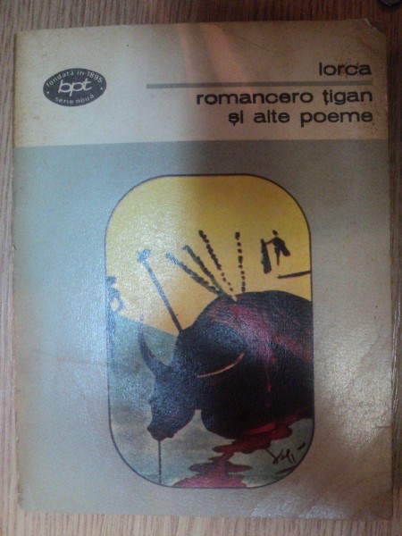 ROMANCERO TIGAN SI ALTE POEME de FEDERICO GARCIA LORCA , 1977
