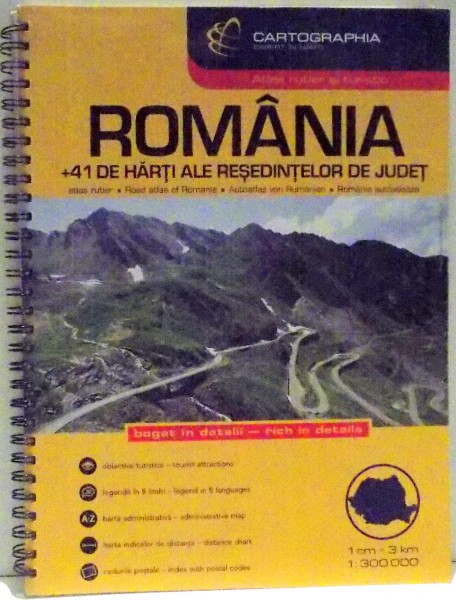 ROMANIA +41 DE HARTI ALE RESEDINTELOR DE JUDET , 2011