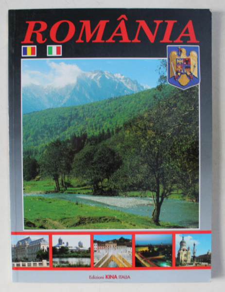 ROMANIA - ALBUM ILUSTRAT , EDITIE BILINGVA ROMANA - ITALIANA
