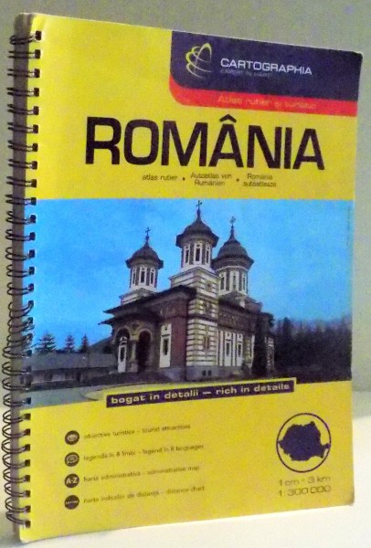 ROMANIA  ATLAS RUTIER