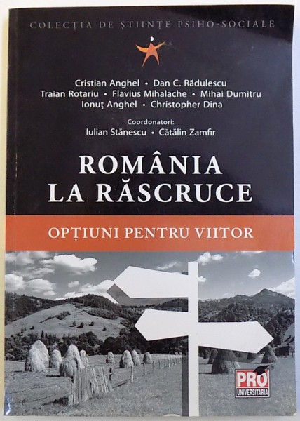 ROMANIA LA RASCRUCE  - OPTIUNI PENTRU VIITOR de CRISTIAN ANGHEL ...CHRISTOPER DINA , 2015