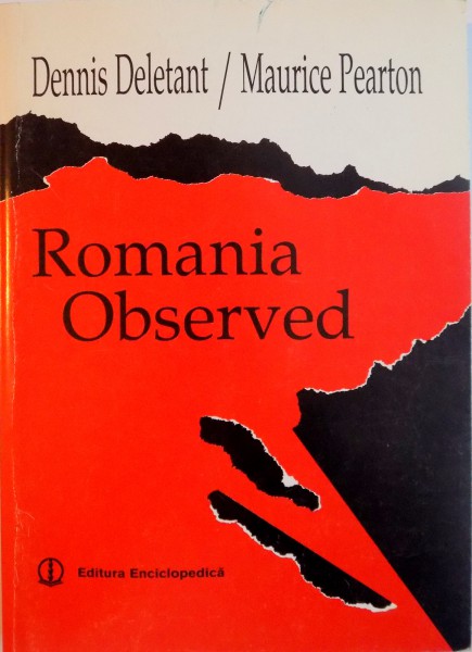ROMANIA OBSERVED. STUDIES IN CONTEMPORARY ROMANIAN HOUSE  1998