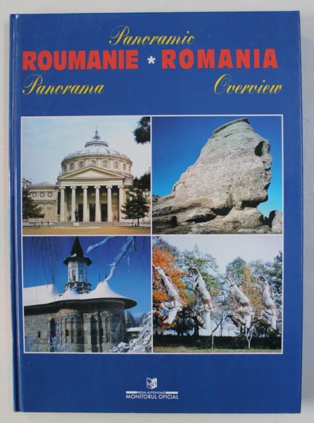 ROMANIA PANORAMIC , EDITIE IN ROMANA - ENGLEZA - FRANCEZA , coordonator DUMITRU IONCICA , 1998