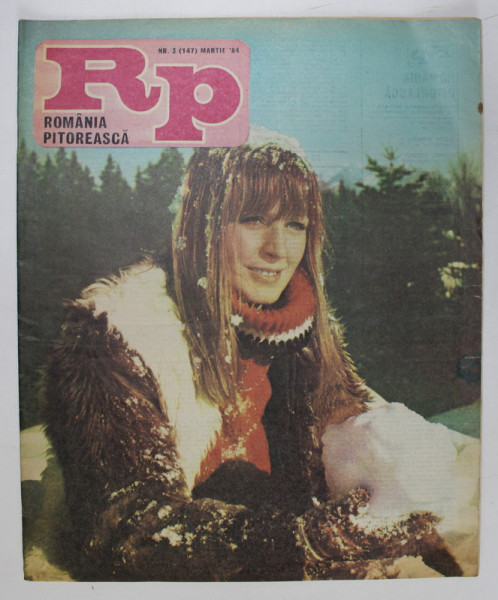 ROMANIA PITOREASCA , REVISTA LUNARA DE TURISM , NR. 3, 1984