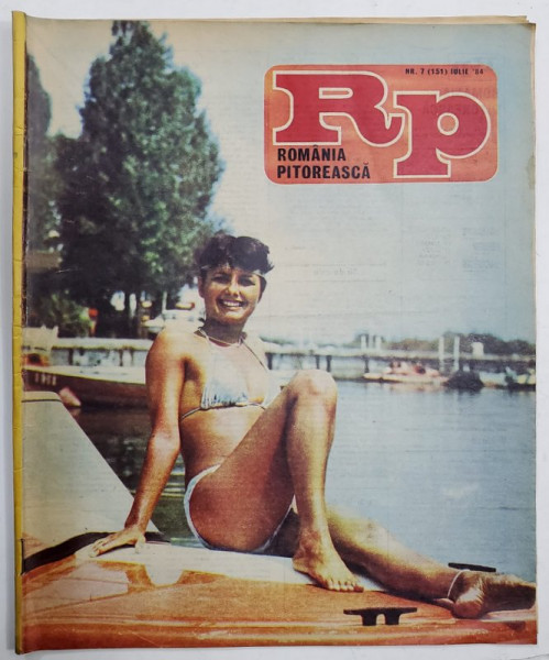 ROMANIA PITOREASCA , REVISTA LUNARA DE TURISM , NR.7 , 1984