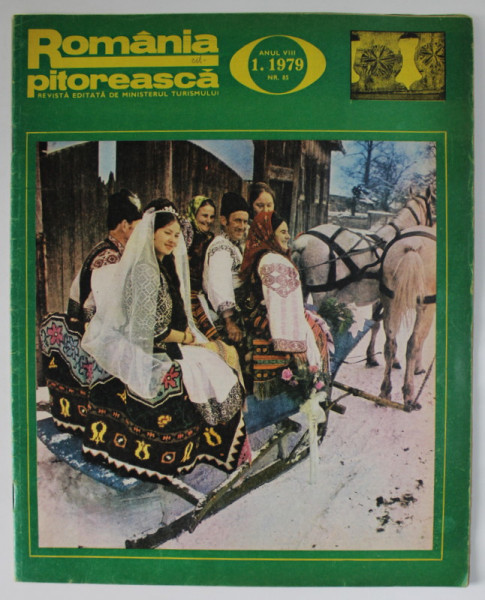 ROMANIA PITOREASCA , REVISTA LUNARA EDITATA DE MINISTERUL TURISMULUI , NR.1 , 1979